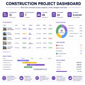 Custom Order Construction Admin and Project Management Google Automation Service - Image 2