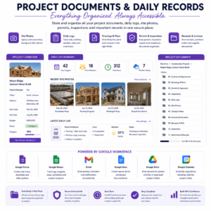 Custom Order Construction Admin and Project Management Google Automation Service - Image 4