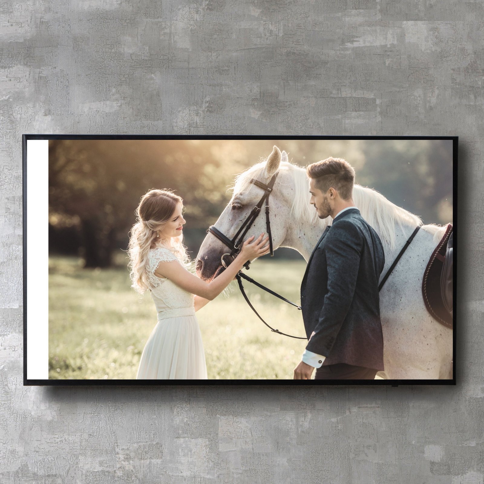 Wedding Rehearsal Slideshow Presentation Template with Music Photo Collage Slide Show Digital Video Movie Canva Text Image Song Editable