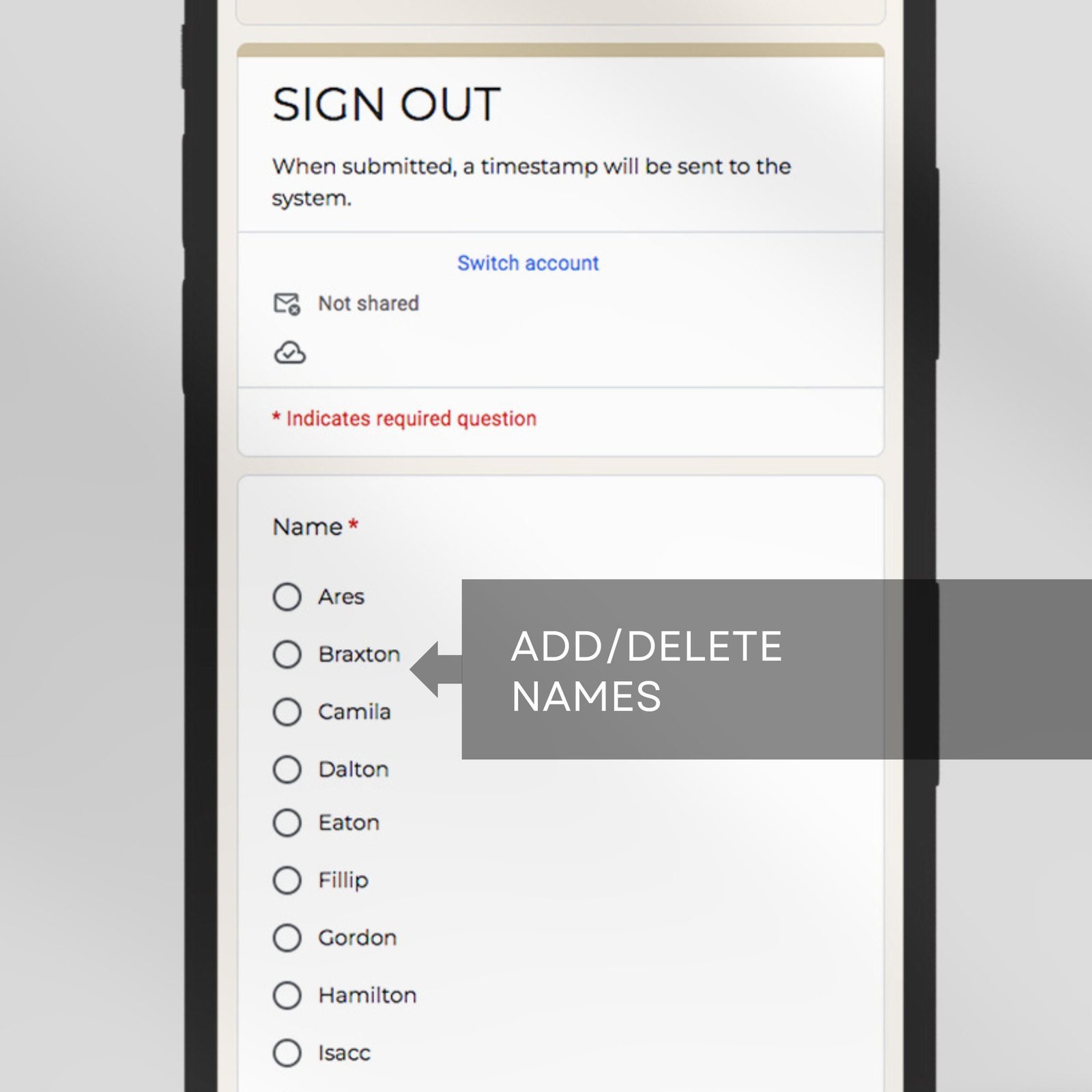 Before After School Electronic Sign In Out Sheet Digital Automated Billing Invoice Google Forms Attendance Log Behavior Development Tracker - Image 5