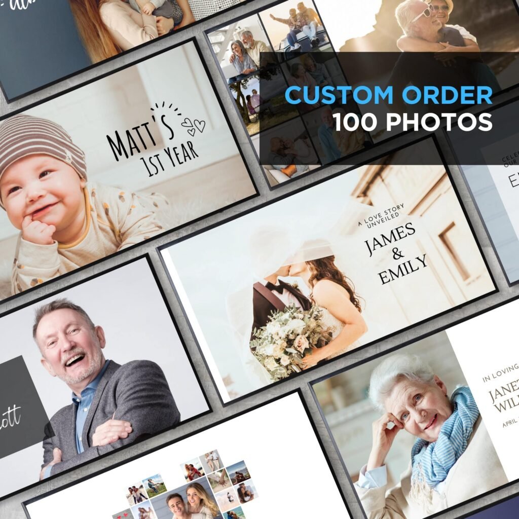 Custom Slideshow Presentation Design Service for Personal and Life Events