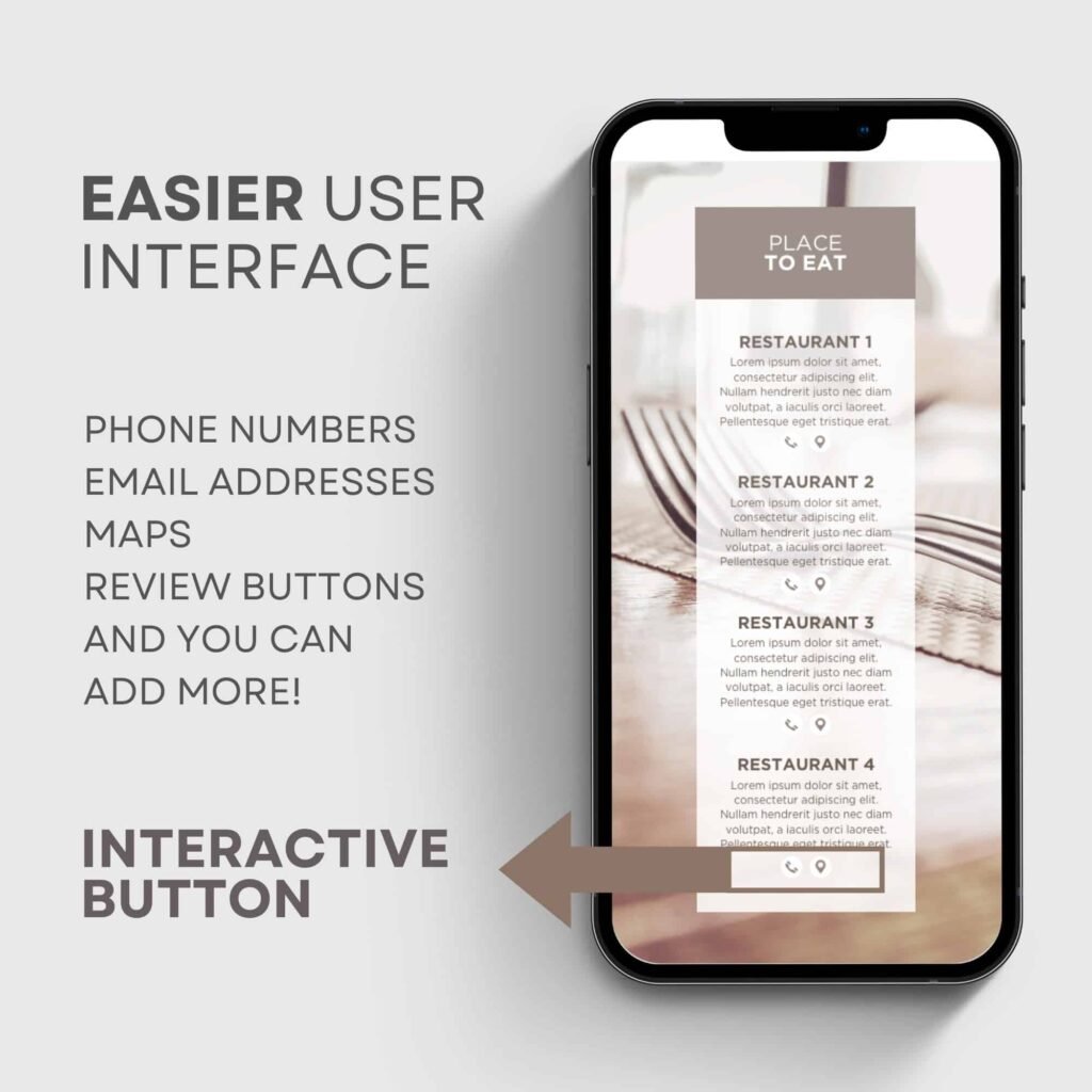 Mobile app user interface design mockup