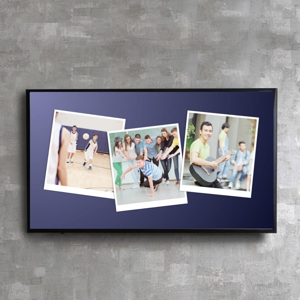 Digital Graduation Slideshow Video Presentation Canva Template with Music