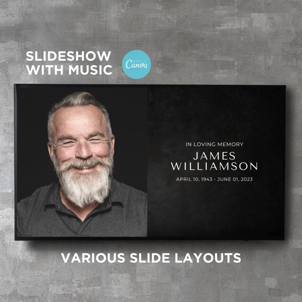 Custom Slideshow Presentation Design Service for Personal and Life Events