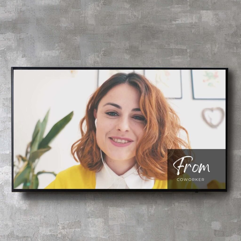 Digital Retirement Slideshow Video Presentation Canva Template with Music