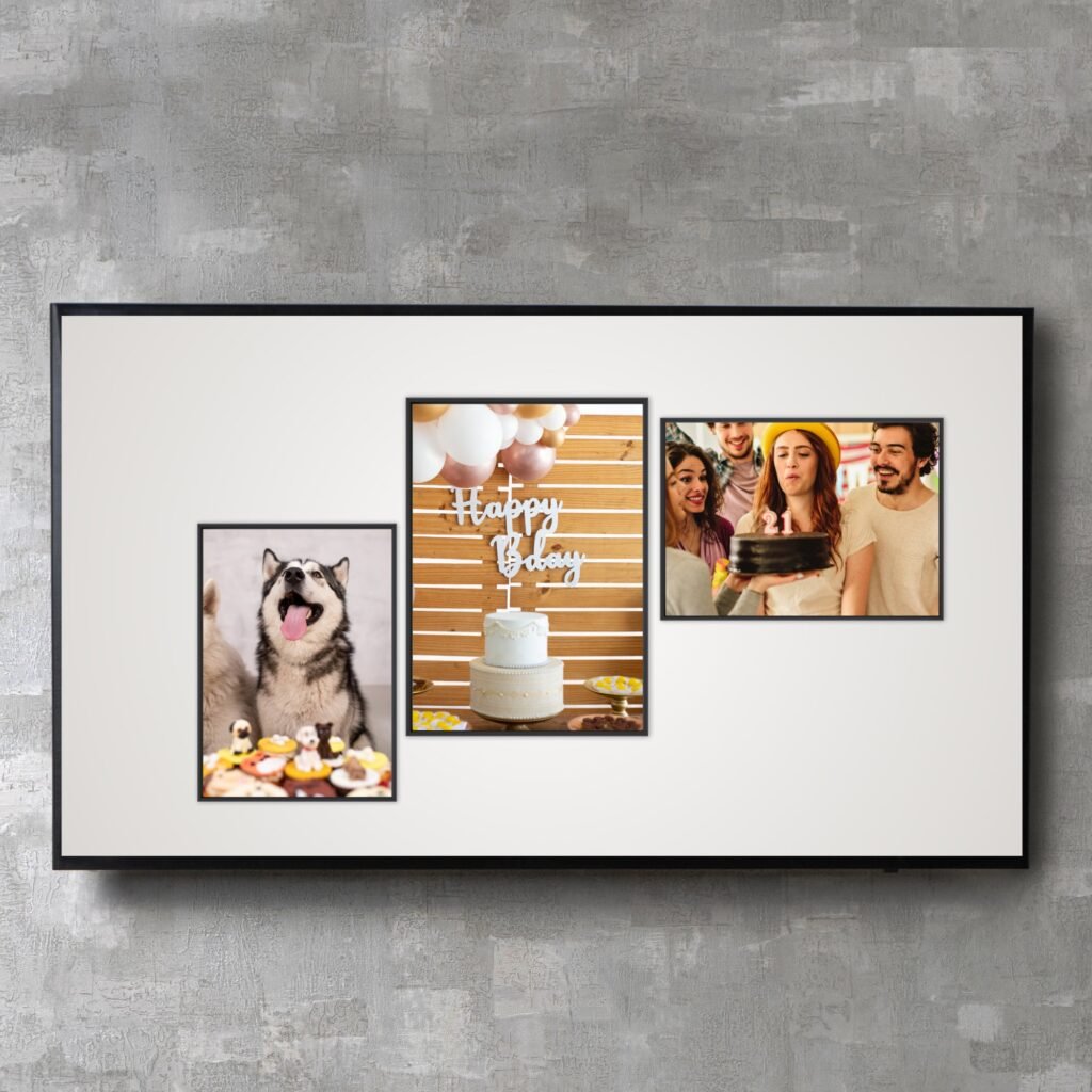 Digital Memory Slideshow Video Presentation Canva Template with Music