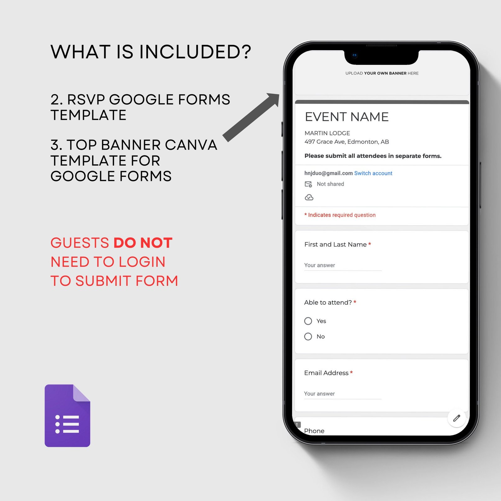 RSVP Auto Guest List Tracker Digital Baby First Year Birthday Invitation Card with Online Registry Fund Interactive Jungle Safari Lion Face - Image 4