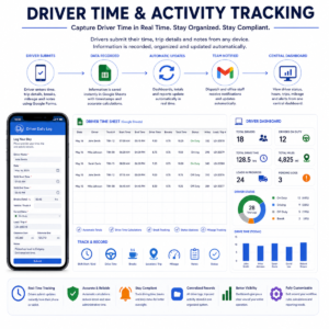 Custom Order Trucking Automation – Google Workspace System for Drivers, Dispatch & Load Tracking - Image 5